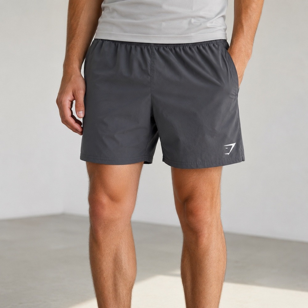 Gymshark Arrival 5" Inseam Shorts Charcoal Grey Small Gymrat Aesthetic Running